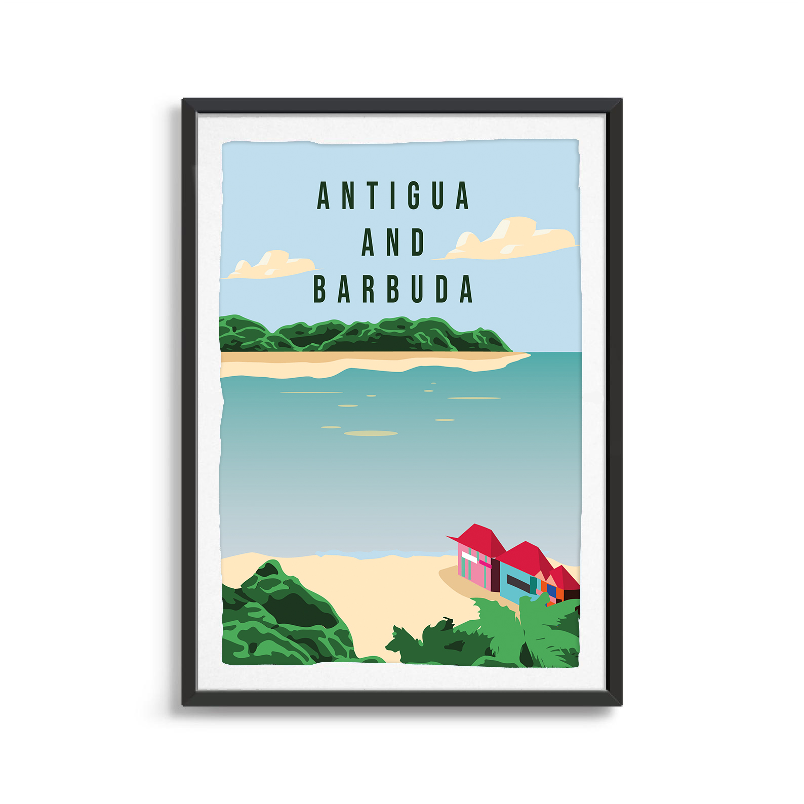 Vanuatu country digital art print