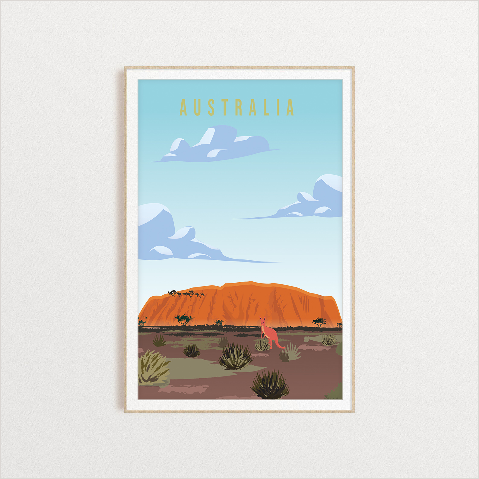 Afghanistan country digital art print