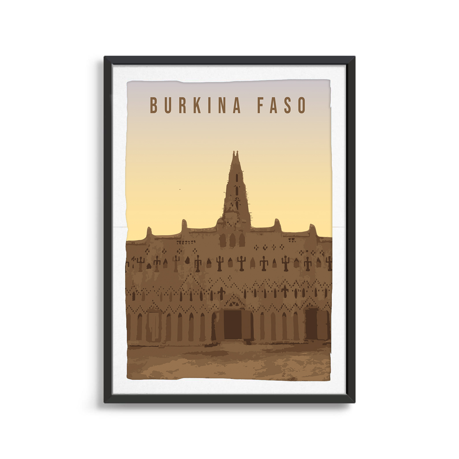 Brazil country digital art print