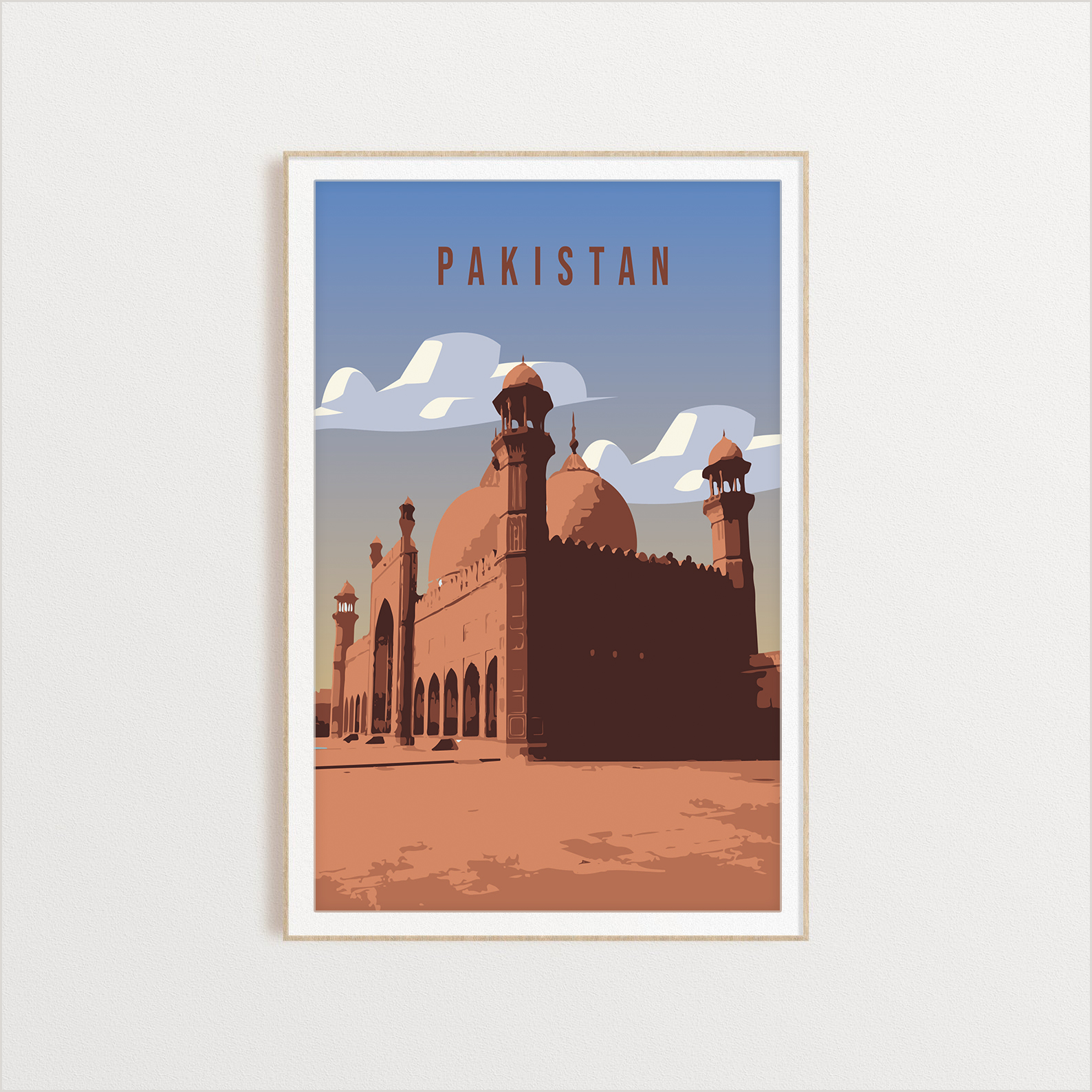 Pakistan-Country Pakistan country digital art print