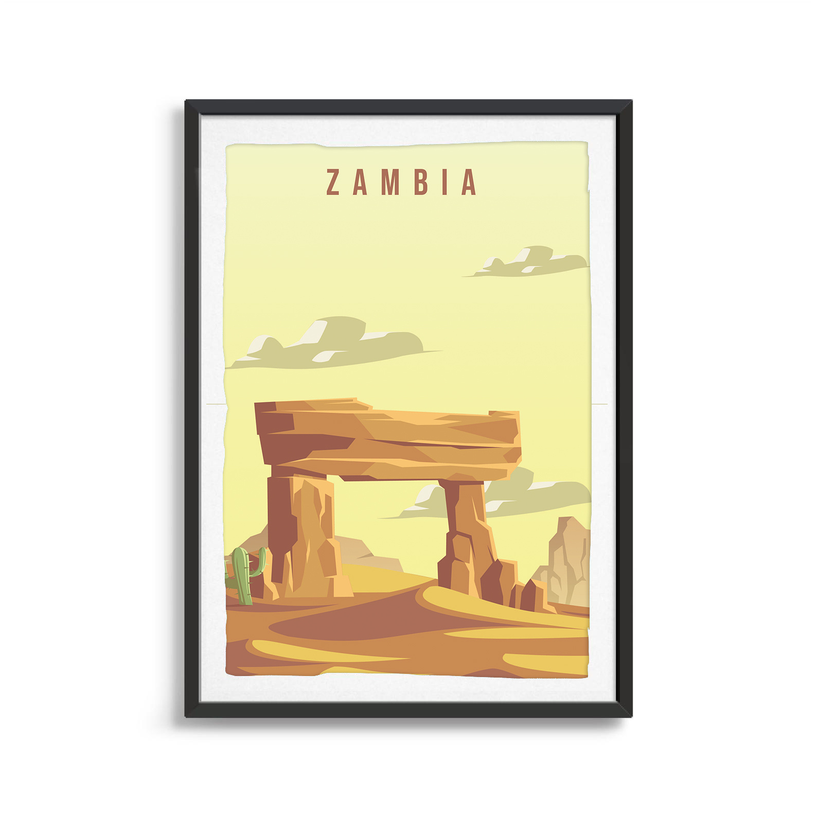 Tunisia country digital art print
