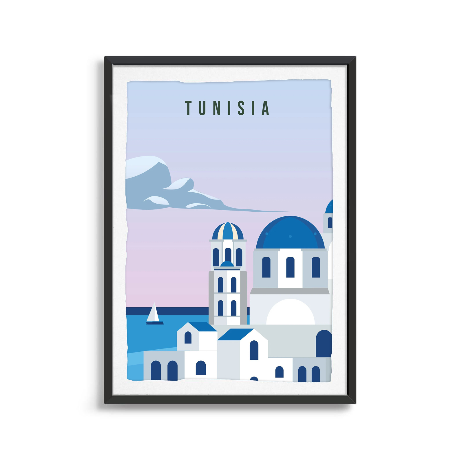 Tunisia country digital art print